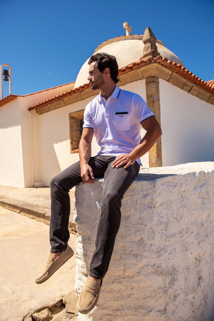 Calças de ganga, Polo