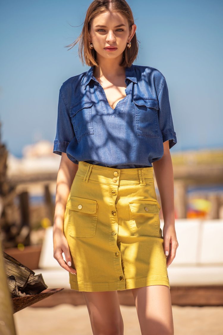 Blusa, Saia