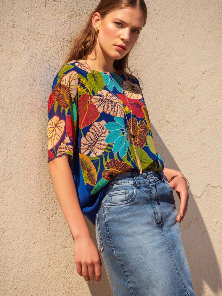Saia, camisa