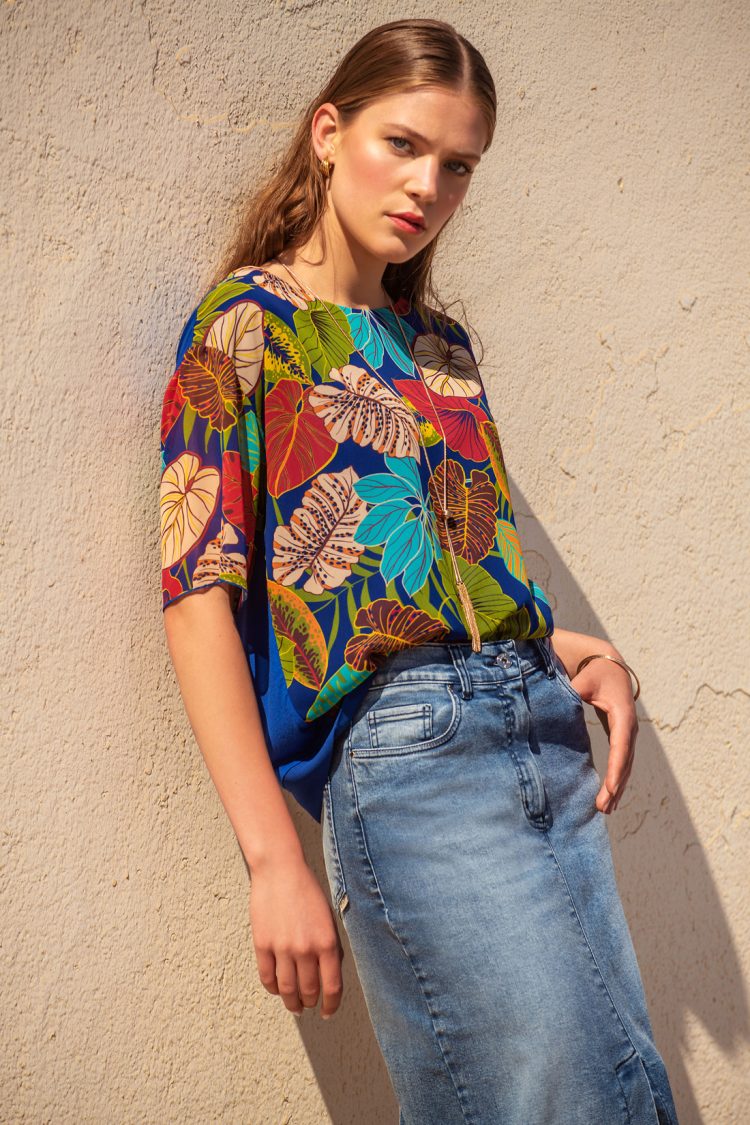 Saia, camisa
