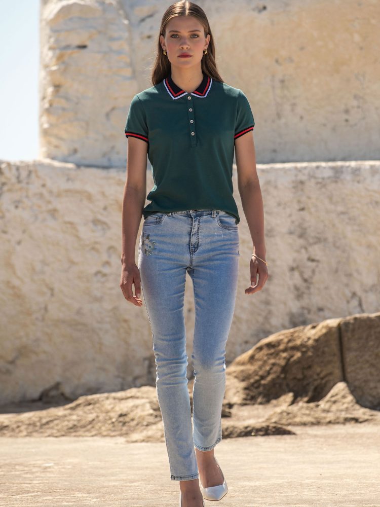 Polo e calça