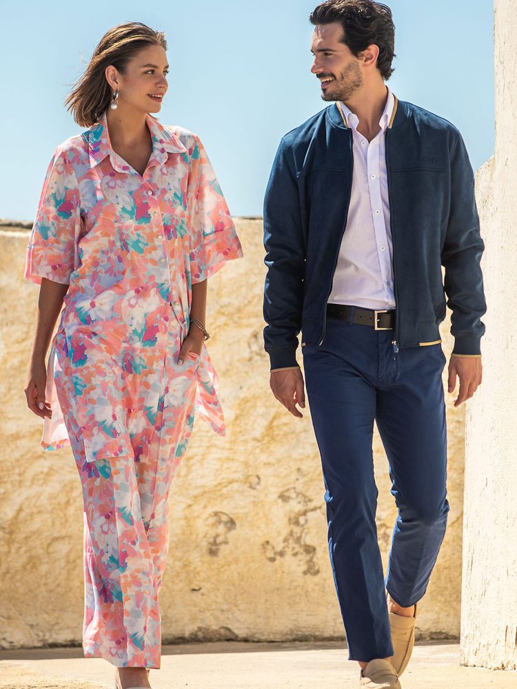 Vestido, calça, blusão e camisola