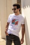 Calças, T-shirt